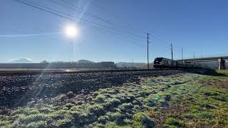 (Northbound) Amtrak 500 passes through CP Sumner.