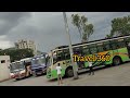 vellore old bus stand to katpadi silk mill rainy day travel