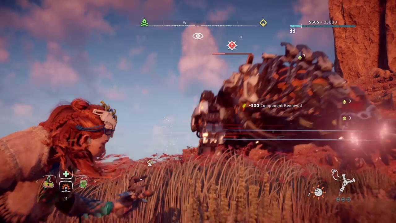 Thrilling Thunderjaw Kill (Horizon: Zero Dawn) - YouTube