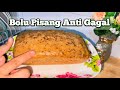 Bolu Pisang Anti Gagal Bahan Dan Cara Memasak Simple - Kue Singkong Gula Aren #food