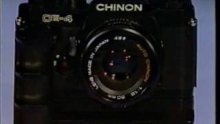 Chinon CE-4 TV Commercial Shutan Camera 1981