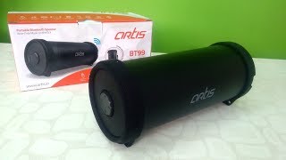 Powerful Cylinder Bluetooth Speaker for Phone \u0026 Laptop (Artis BT99)