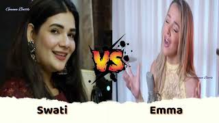 MEHABOOBA KGF2 song cover 🔥| Emma Heesters vs Swati Mishra Cover Battle | Gaana Battle ✨