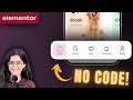 Responsive Icon Mobile Menu - No Code+Free+Elementor