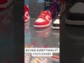 WOW! BUYING EVERYTHING AT FOOTLOCKER