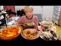 입짧은 햇님의 먹방 mukbang 응급실떡볶이 주먹밥 갈비만두 모듬튀김 오뎅탕 170807