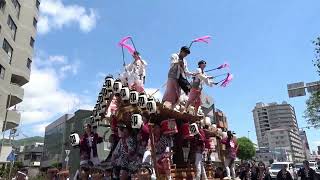 令和06(2024)年御影だんじり祭り(5月3日-4日・中御影)