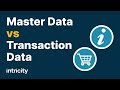 Master Data vs Transaction Data