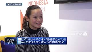 Di WEF Davos 2020, Melati Wijsen Dorong Komitemen Dunia Soal Lingkungan