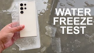 Samsung Galaxy S23 Ultra 5G - Sparkling Water FREEZE Test! What's Gonna Happen?