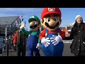 Mario, Luigi and Friends Visit Whistler Blackcomb