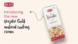 Launch | Rich's Versatie Gold Cooking Cream