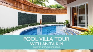 Take a tour inside Jpark's Pool Villa with Anita Kim