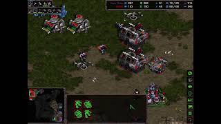 An insanely strong Terran from the past tries his hand VS a strong toss with his flying death bases