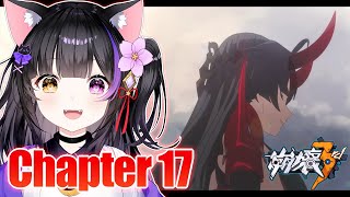 【崩壊3rd】完全初見！Chapter 17「雷が空を破る時」メインストーリーを進めるよ～！Honkai Impact 3rd【黒月夜桜】