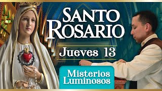 Santo Rosario de los Caballeros de la Virgen, 13 de febrero Misterios Luminosos.