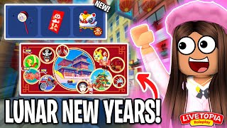 *NEW* 🧧 LUNAR NEW YEARS in LIVETOPIA (ROBLOX) Update 195