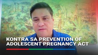 Zubiri kumontra sa Prevention of Adolescent Pregnancy Bill | ABS-CBN News