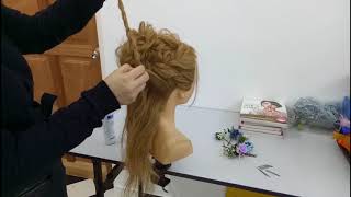 空气抽丝日式新娘发型 || Japanese Bridal Hairstyle