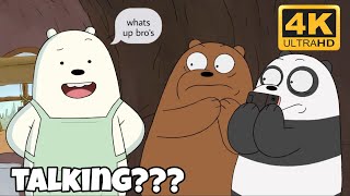 Ice bear talk for the first time properly?? |We bare bears full clip