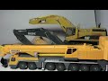 1 87 siku liebherr ltm1400 crane and 1 50 parts unboxing