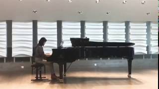 Bela BARTOK Mikrokosmos No 149 by Éloïse. Grand Piano Recital in Paris 1er