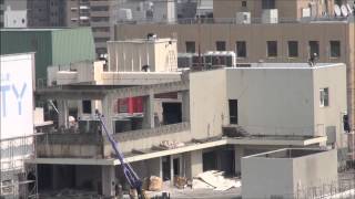 とくしまCITY解体工事-15-The demolition work of the building in Tokushima(Japan）