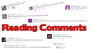 Reading Comments! | MCSO Noobs