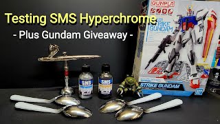 Testing SMS Hyperchrome - Great Chrome Paint - Plus Gundam Giveaway