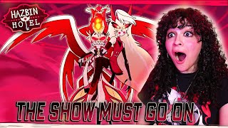 WHAT?! *• LESBIAN REACTS – HAZBIN HOTEL – 1x08 "THE SHOW MUST GO ON” •*