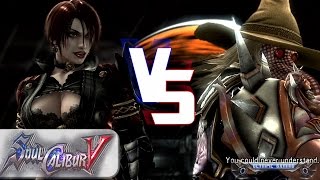 GoldenOlympians (Ivy) Vs StablerSlayer (Siegfried) SoulCalibur V Gameplay