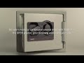 how to open a sentry®safe combination dial fire safe with left right left sequence