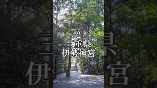 【2023年】年末年始のお参り・初詣 開運神社仏閣 10選 #shorts