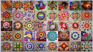 Top 50+ Diwali Rangoli Design ideas | Easy Rangoli Design | Diwali Beautiful Rangoli design 2024