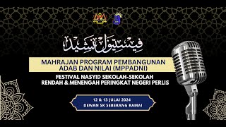 FESTIVAL NASYID SEKOLAH-SEKOLAH RENDAH PERINGKAT NEGERI PERLIS (MPPADNI) 2024