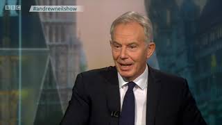 Former PM Tony Blair discusses Brexit on The Andrew Neil Show