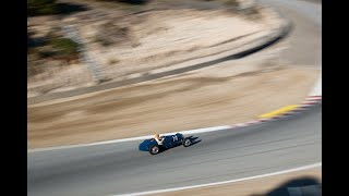 Pre War Race-cars go All Out on Laguna Seca! (Spin out) Velocity Invitational 2021