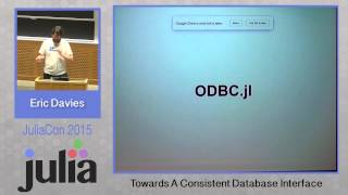 Eric Davies: Towards A Consistent Database Interface