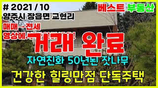 2021/10 (재업) 앞으로의 건강은 이 집에서 챙겨보자! 교현리 단독주택/시원한 바람과 피톤치드로 올해의 산림욕 장소는 여기다~/양주시 장흥면