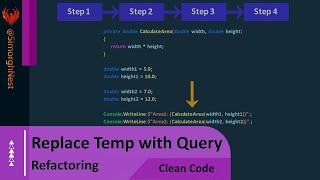 Clean Code - Refactoring - Replace Temp with Query