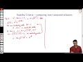 Finite Difference Time Domain Methods : Stability Criteria - Part 1( Continued )