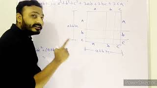 Geometrical proof of algebraic identities