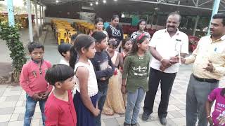 Hon.Kailas Pawar Sir Founder of Bhumi Foundation Maharastra State with students Ture.