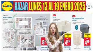 LIDL | BAZAR LIDL | 🛒 | Catálogo BAZAR Lidl LUNES 13 ENERO de 2025 | HOGAR LIDL | Parkside | #lidl