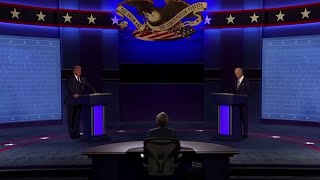 Chaos at first Trump, Biden debate