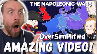Military Veteran Reacts to The Napoleonic Wars - OverSimplified (Part 2) | HIS BEST VIDEO YET!