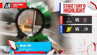 2024 BLAST R6 SKL STAGE1 Day8 H/L | 레인보우 식스 시즈