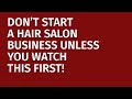 How to Start a Hair Salon Business in 2024 | Free Hair Salon Business Plan Included | Hair Ideas