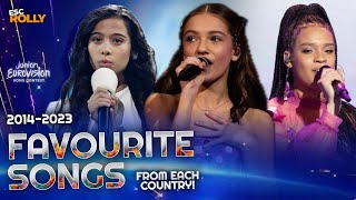 Junior Eurovision | My Favourite Song From Each Country (2014-2023)