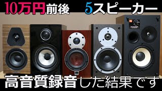 【スピーカー比較】JBL L52-CLASSIC　と他10万円前後4スピーカーを聴き比べです。LUMINA1/B&W/DALI/DYNAUDIO/LUXMAN/YAMAHA